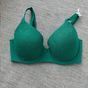 Aerie Teal Lace Bra